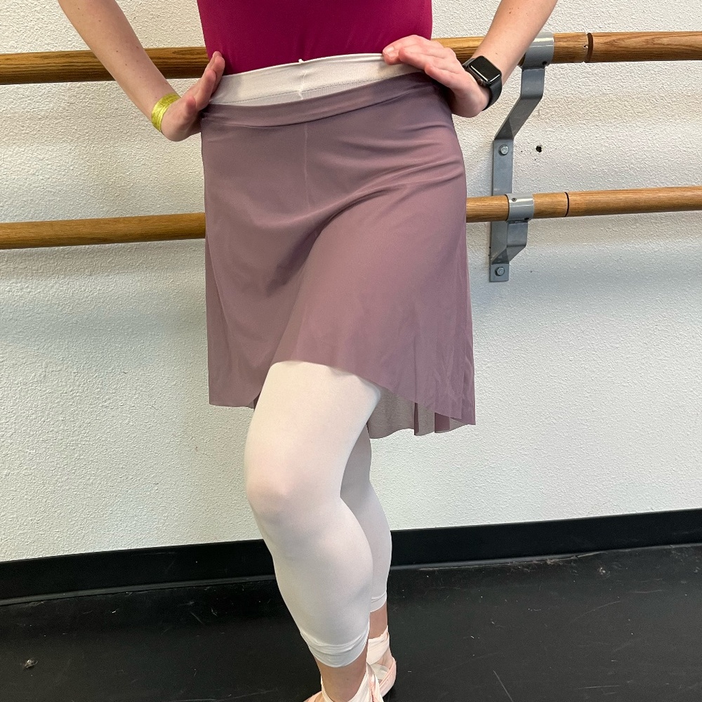Pink High Low Charms Dancewear Skirt